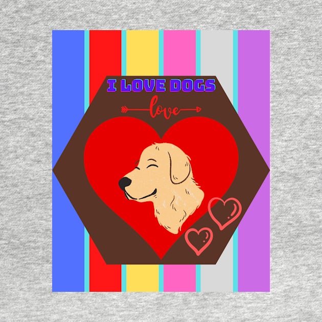 I LOVE DOGS by DESIGNER FOUAD